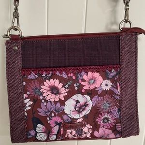 Sakroots butterfly floral purse
